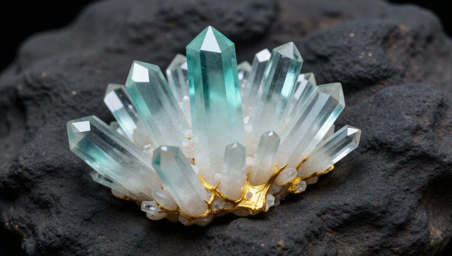 Mineral crystal illustrating critical metals recovery technology